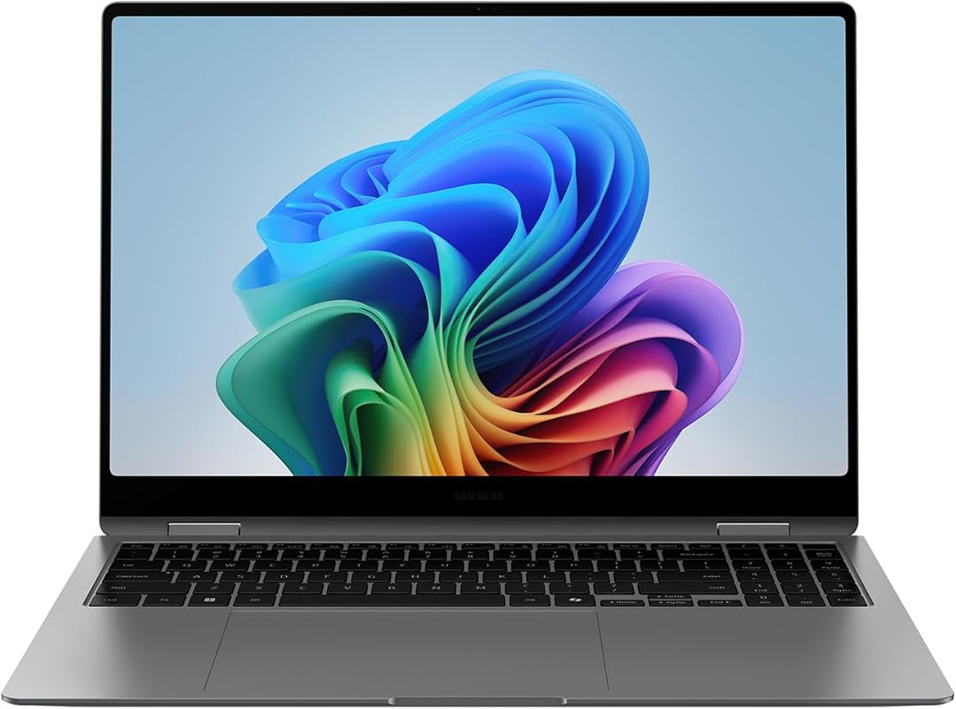 Samsung 16-inch Galaxy Book5 Pro 360 AI Laptop with 3K AMOLED Touchscr