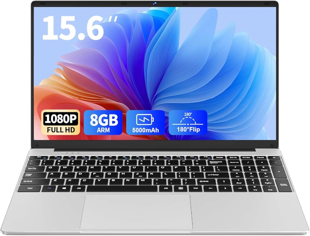 15.6-inch Windows 11 Laptop for Architecture Students: Intel N4000, 8G